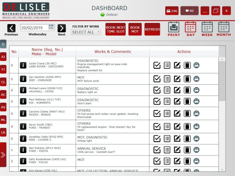 Vehicle Booking System